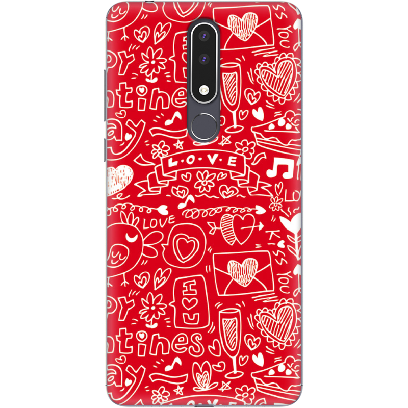 Чехол Uprint Nokia 3.1 Plus Happy Valentines