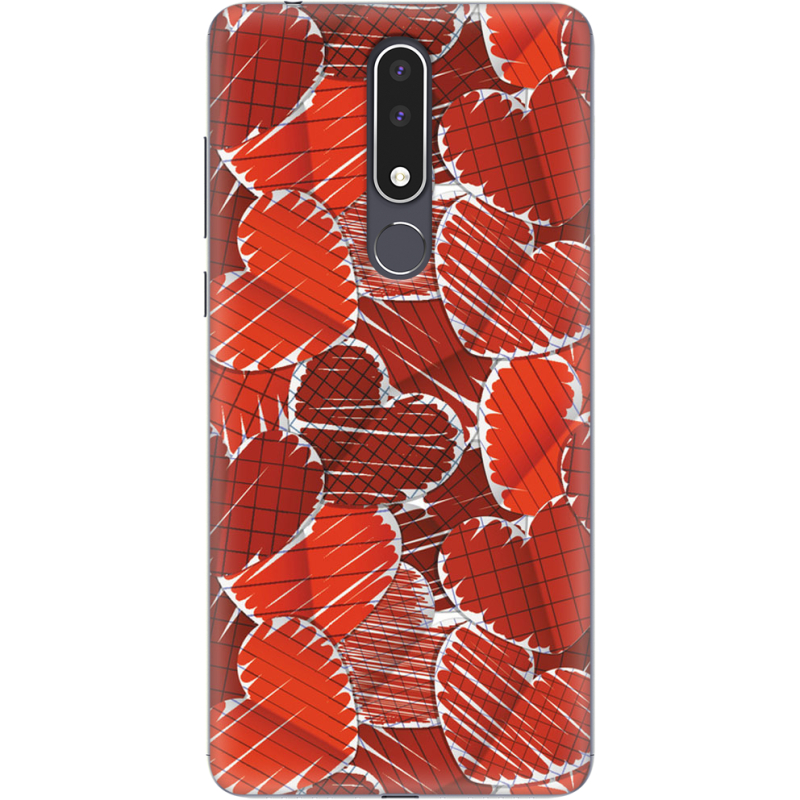 Чехол Uprint Nokia 3.1 Plus Heart Strings