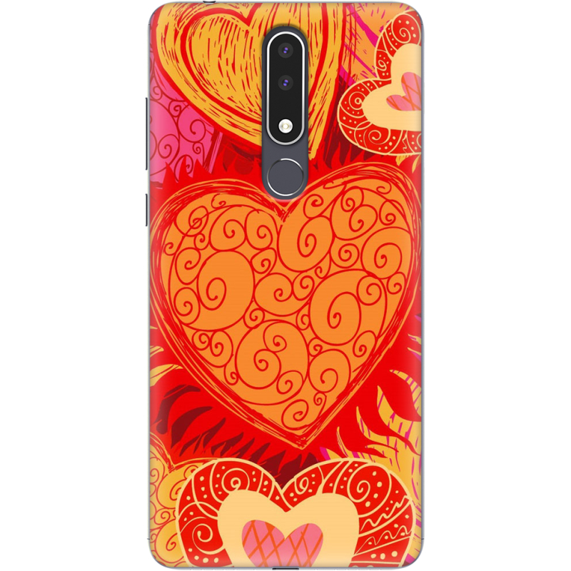 Чехол Uprint Nokia 3.1 Plus Warm Hearts