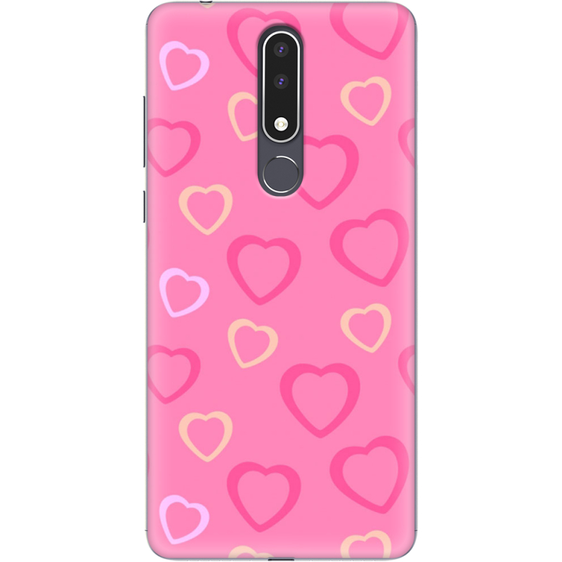 Чехол Uprint Nokia 3.1 Plus Sugar Hearts