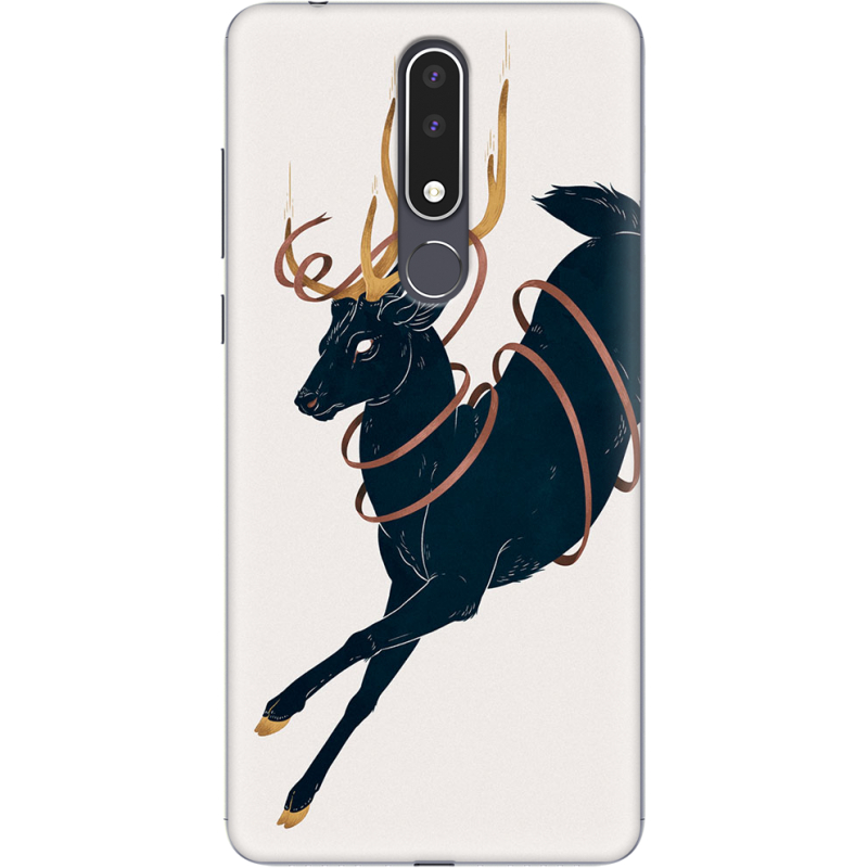 Чехол Uprint Nokia 3.1 Plus Black Deer