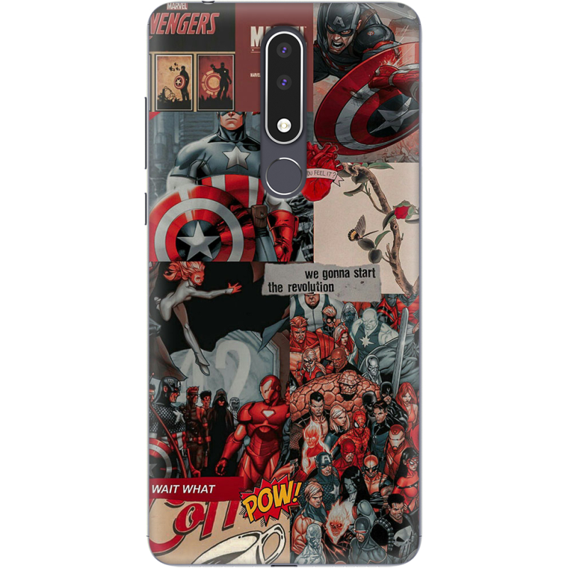Чехол Uprint Nokia 3.1 Plus Marvel Avengers