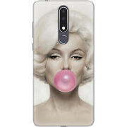 Чехол Uprint Nokia 3.1 Plus Marilyn Monroe Bubble Gum