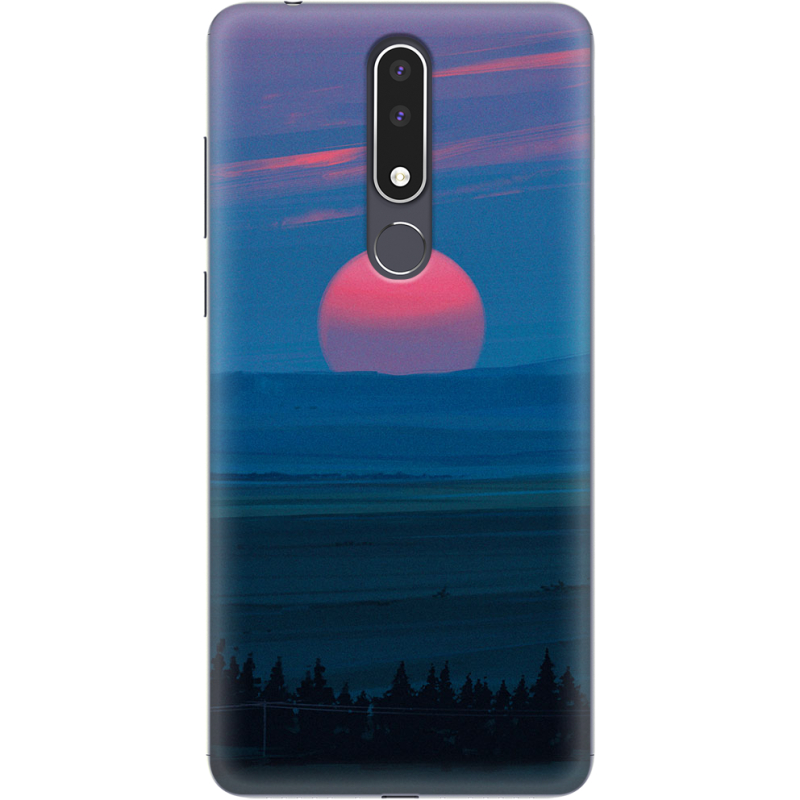 Чехол Uprint Nokia 3.1 Plus Cold Red Light