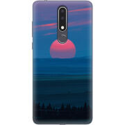 Чехол Uprint Nokia 3.1 Plus Cold Red Light