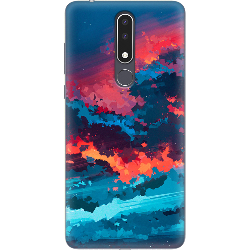 Чехол Uprint Nokia 3.1 Plus Thunderclouds