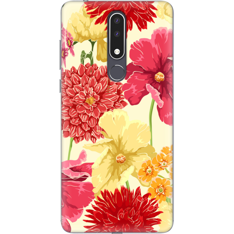 Чехол Uprint Nokia 3.1 Plus Flower Bed