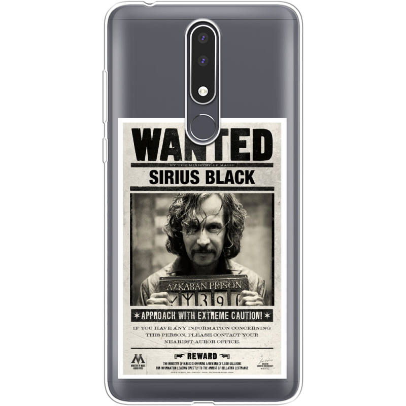 Прозрачный чехол Uprint Nokia 3.1 Plus Sirius Black