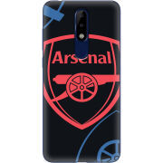 Чехол Uprint Nokia 5.1 Plus Football Arsenal