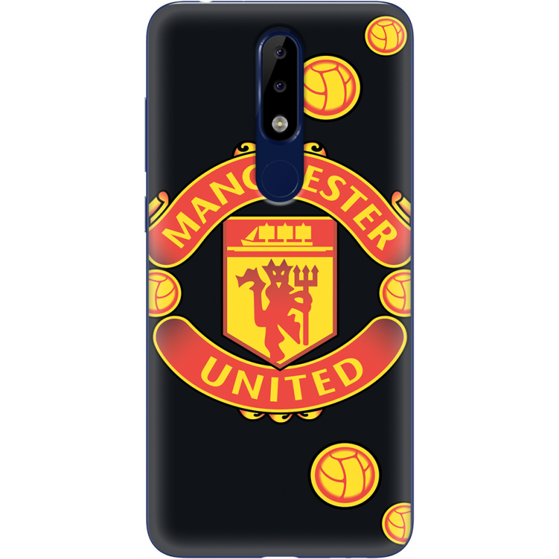 Чехол Uprint Nokia 5.1 Plus FC Manchester-U