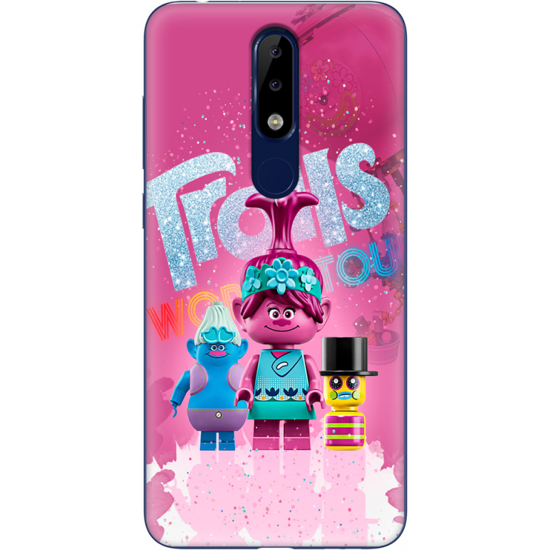 Чехол Uprint Nokia 5.1 Plus Lego Trolls