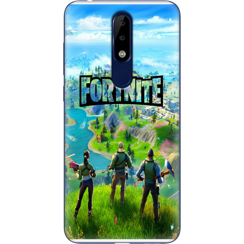 Чехол Uprint Nokia 5.1 Plus Fortnite