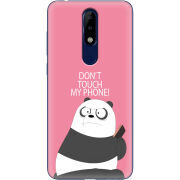 Чехол Uprint Nokia 5.1 Plus Dont Touch My Phone Panda