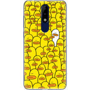 Чехол Uprint Nokia 5.1 Plus Yellow Ducklings