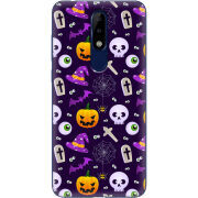 Чехол Uprint Nokia 5.1 Plus Halloween Purple Mood
