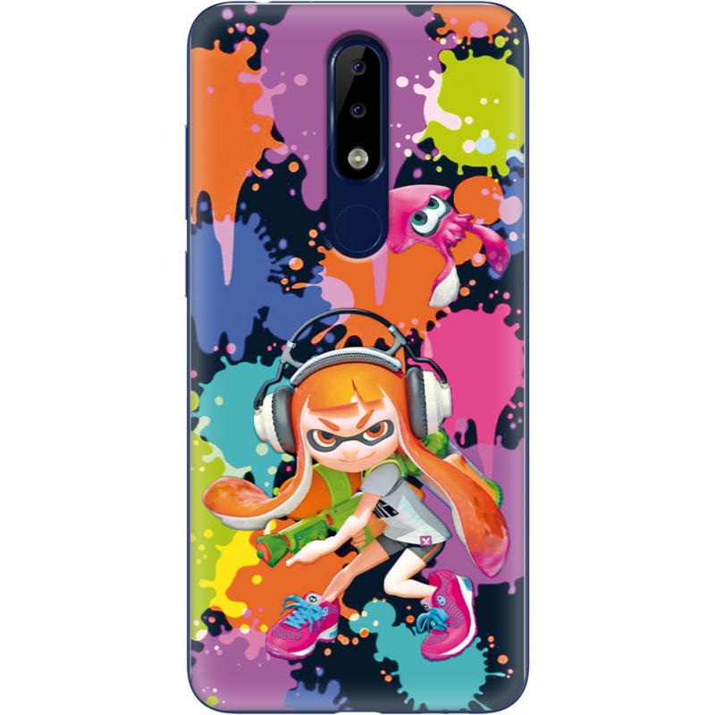 Чехол Uprint Nokia 5.1 Plus Splatoon Inklings