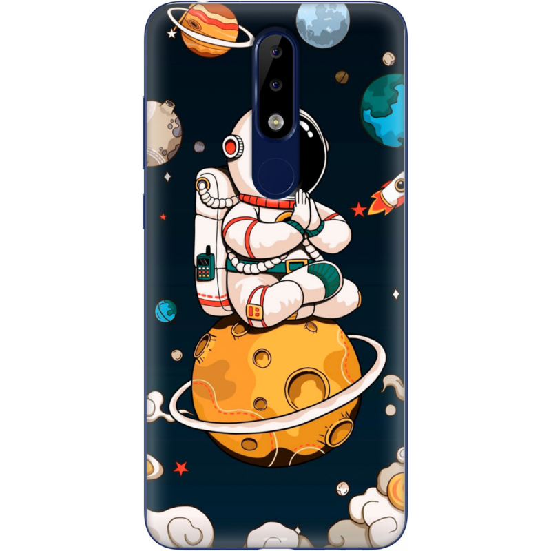 Чехол Uprint Nokia 5.1 Plus Astronaut