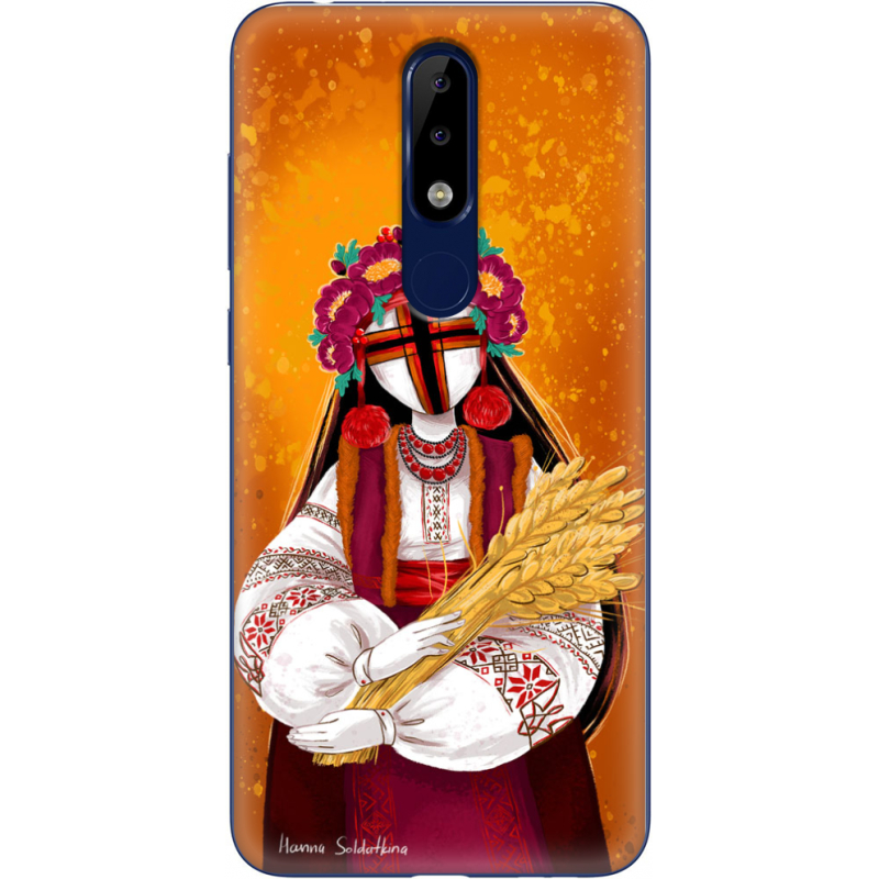 Чехол Uprint Nokia 5.1 Plus Motanka by H Soldatkina