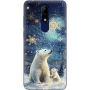 Чехол Uprint Nokia 5.1 Plus Північні ведмеді