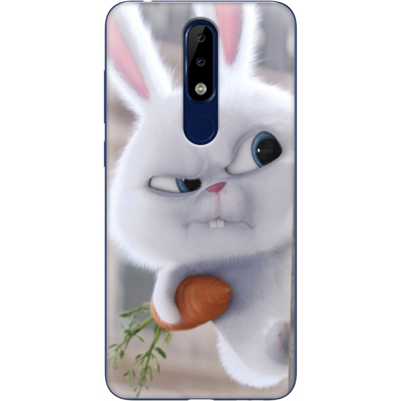 Чехол Uprint Nokia 5.1 Plus Rabbit Snowball