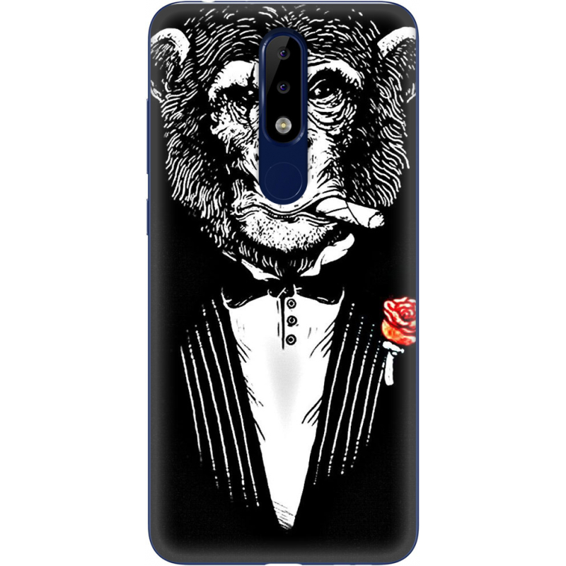 Чехол Uprint Nokia 5.1 Plus Monkey Don