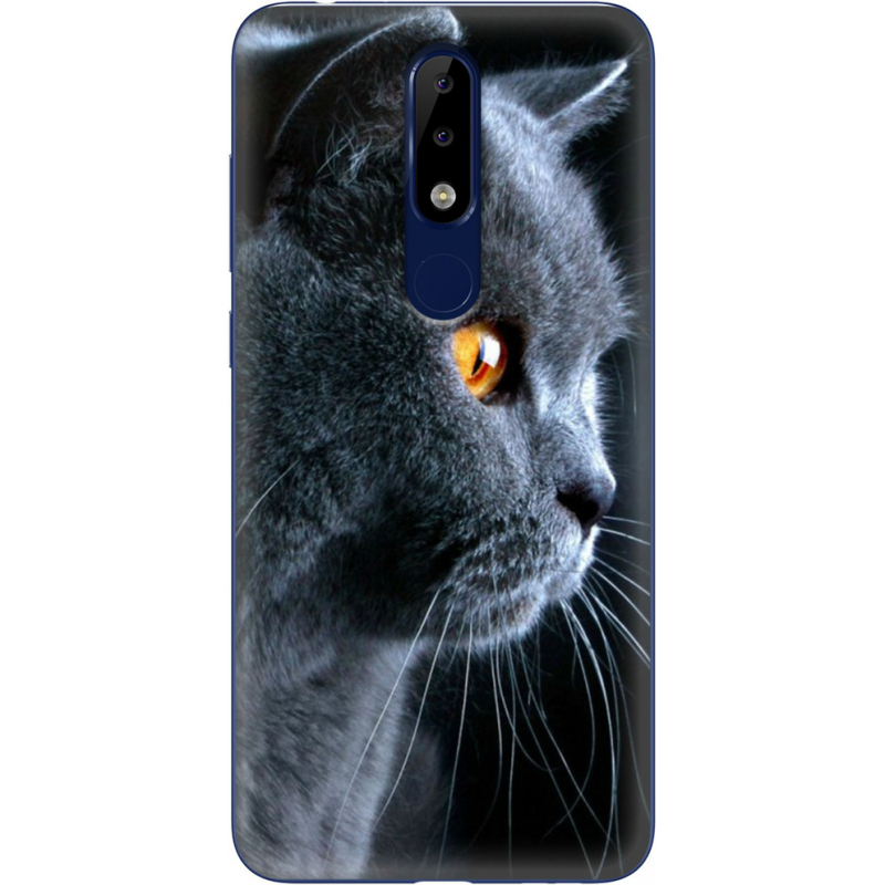 Чехол Uprint Nokia 5.1 Plus English cat