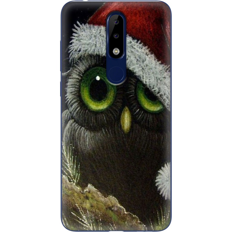 Чехол Uprint Nokia 5.1 Plus Christmas Owl