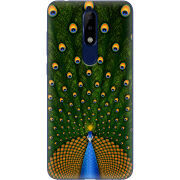 Чехол Uprint Nokia 5.1 Plus Peacocks Tail