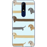 Чехол Uprint Nokia 5.1 Plus Dachshund