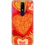 Чехол Uprint Nokia 5.1 Plus Warm Hearts