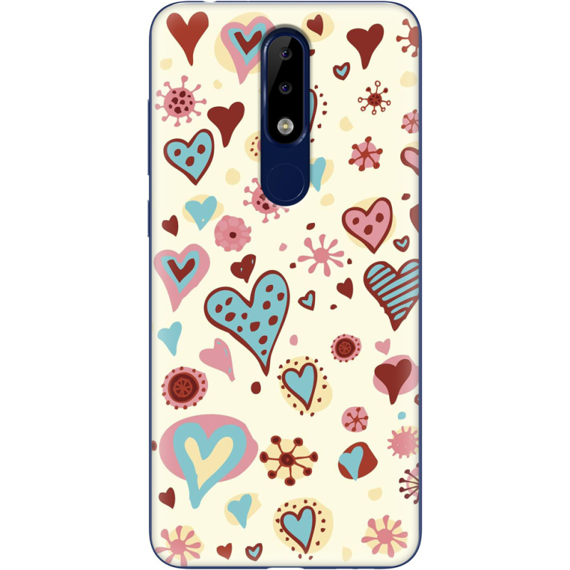 Чехол Uprint Nokia 5.1 Plus Be my Valentine