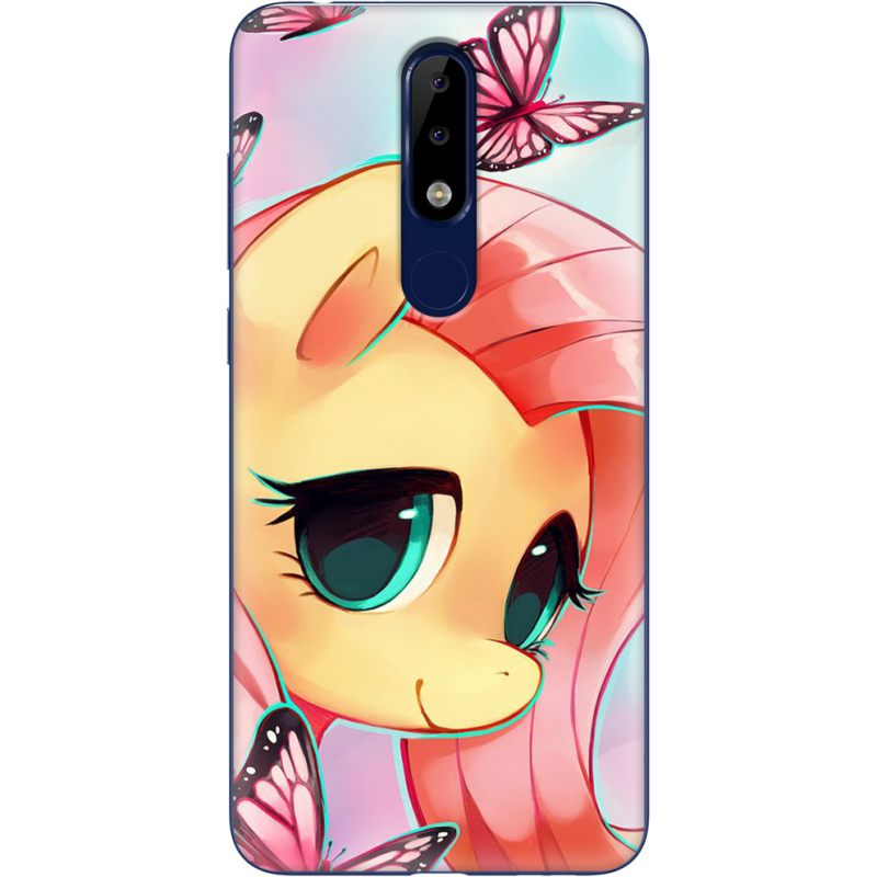 Чехол Uprint Nokia 5.1 Plus My Little Pony Fluttershy