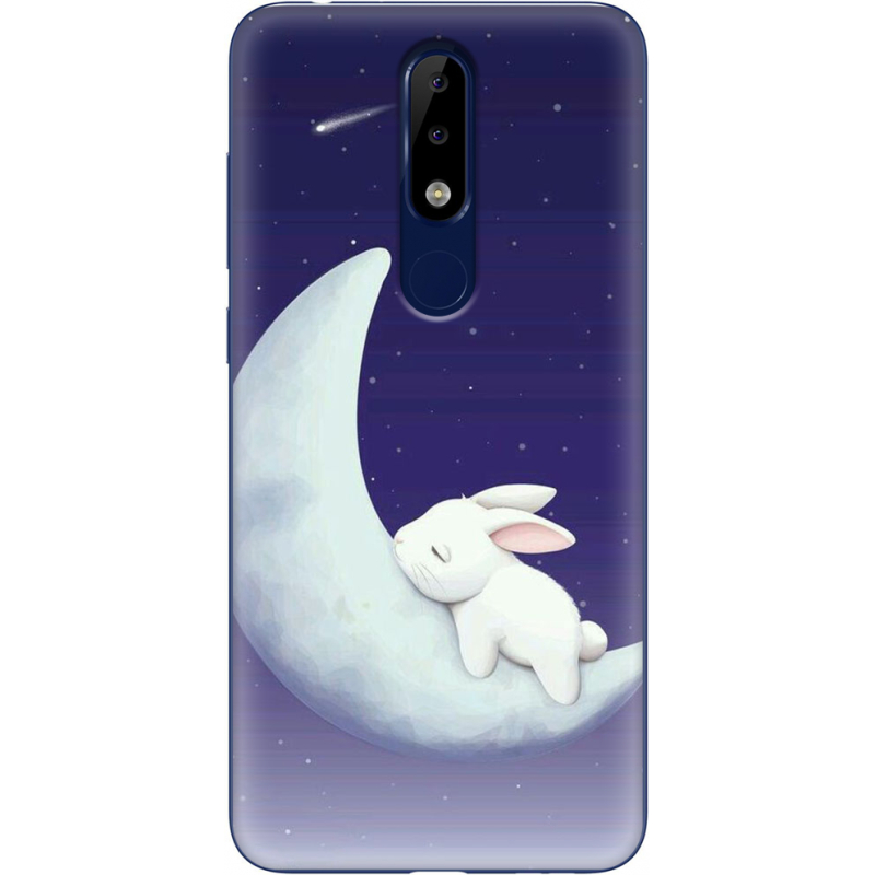 Чехол Uprint Nokia 5.1 Plus Moon Bunny