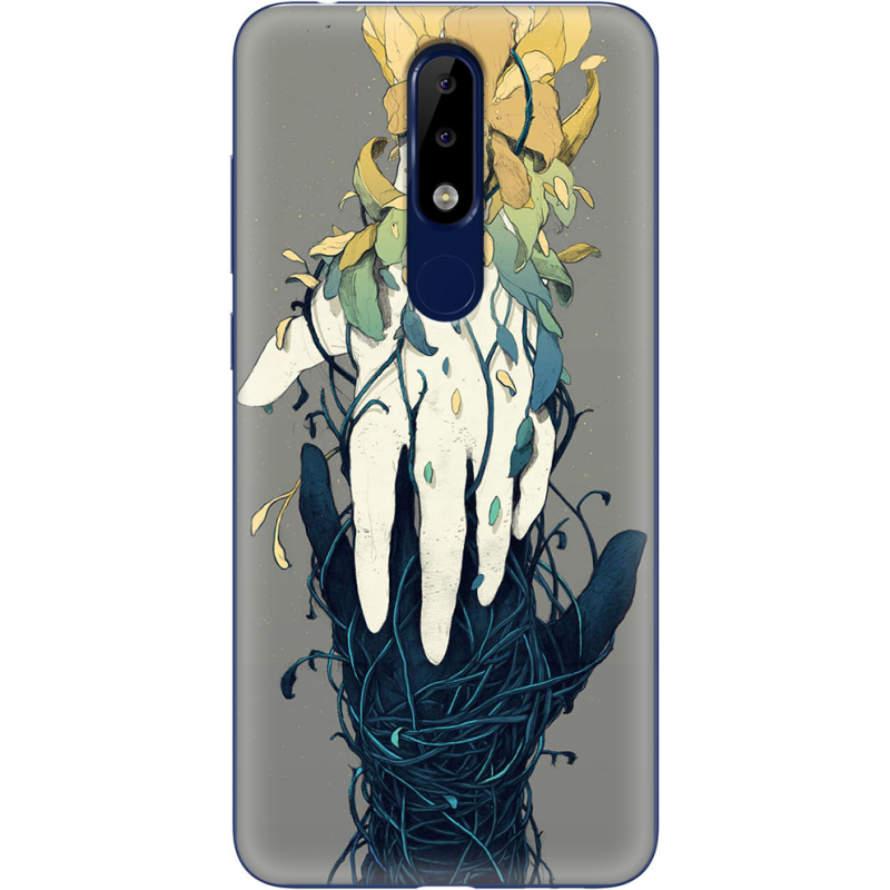 Чехол Uprint Nokia 5.1 Plus Natures Hands