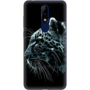 Чехол Uprint Nokia 5.1 Plus Leopard