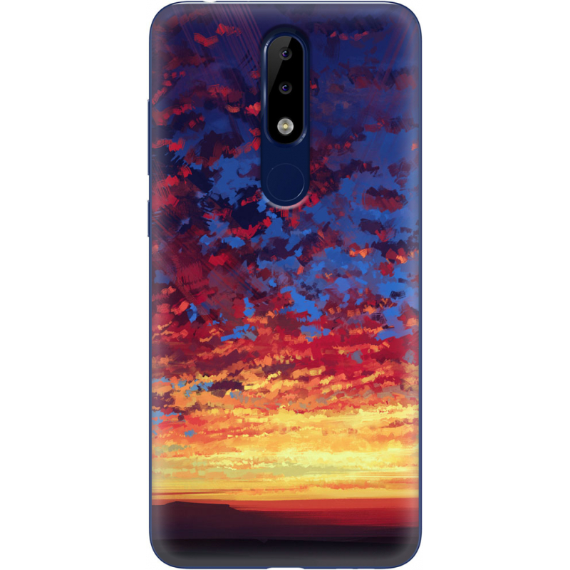 Чехол Uprint Nokia 5.1 Plus Draw Breath