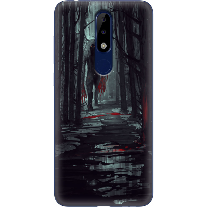 Чехол Uprint Nokia 5.1 Plus Forest and Beast