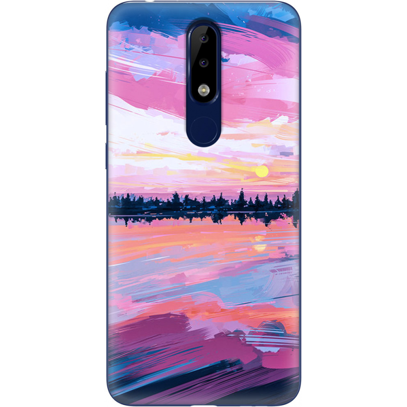 Чехол Uprint Nokia 5.1 Plus Sky Mirror