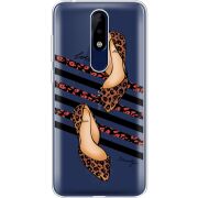 Прозрачный чехол Uprint Nokia 5.1 Plus Love Beauty