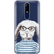 Прозрачный чехол Uprint Nokia 5.1 Plus MR. Rabbit