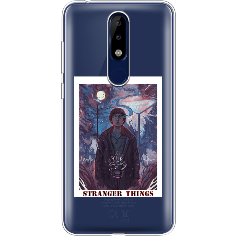 Прозрачный чехол Uprint Nokia 5.1 Plus Stranger Things