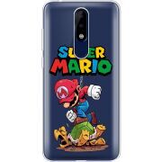 Прозрачный чехол Uprint Nokia 5.1 Plus Super Mario