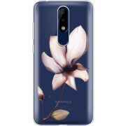 Прозрачный чехол Uprint Nokia 5.1 Plus Magnolia