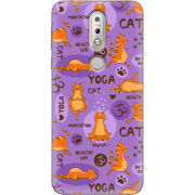 Чехол Uprint Nokia 7.1 Yoga Cat