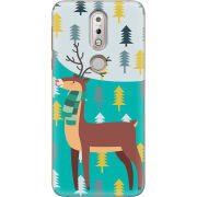 Чехол Uprint Nokia 7.1 Foresty Deer