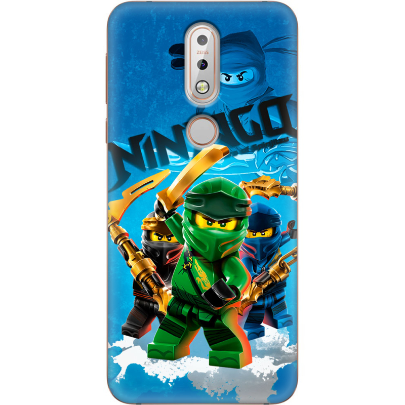 Чехол Uprint Nokia 7.1 Lego Ninjago