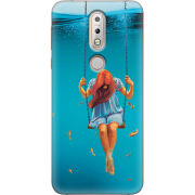 Чехол Uprint Nokia 7.1 Girl In The Sea