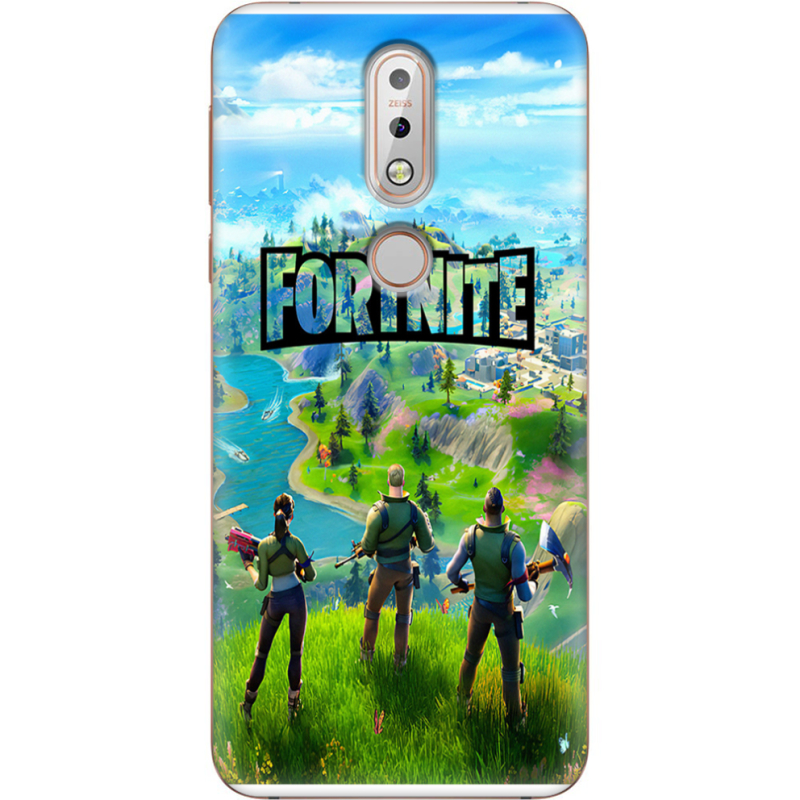 Чехол Uprint Nokia 7.1 Fortnite