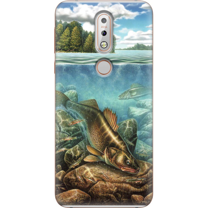 Чехол Uprint Nokia 7.1 Freshwater Lakes