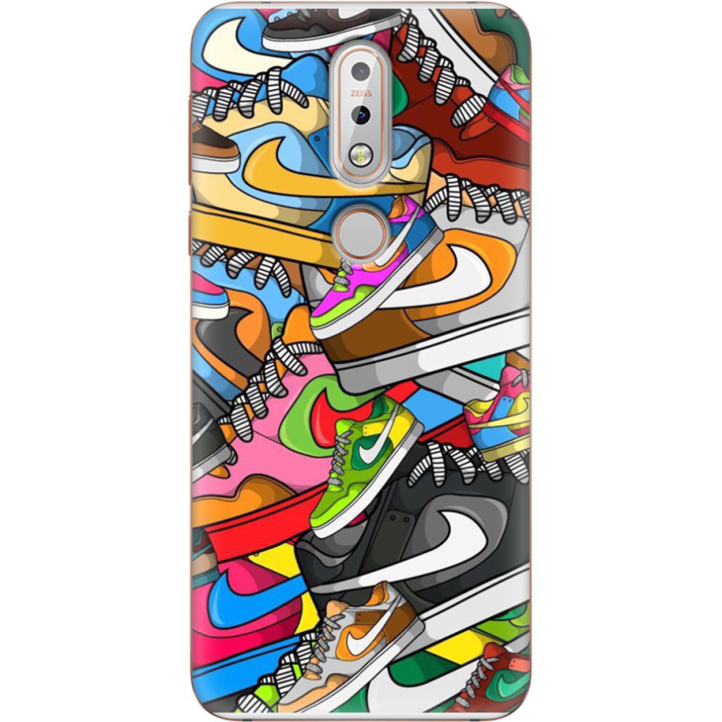 Чехол Uprint Nokia 7.1 Sneakers